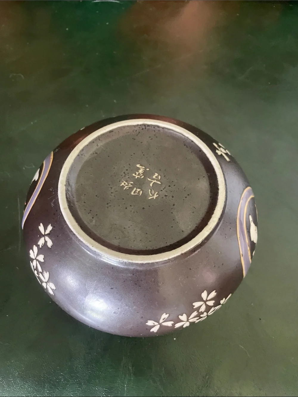 Japanese kutani ware matcha bowls
